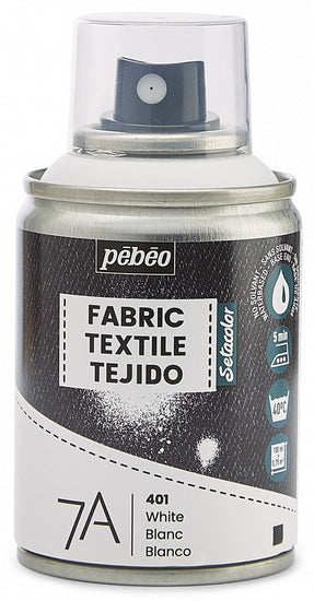 Aérosol textile - setacolor - 100ml - blanc