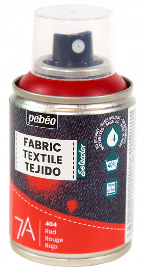 Aérosol textile - setacolor - 100ml - rouge