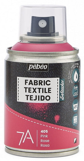 Aérosol textile - setacolor - 100ml - rose