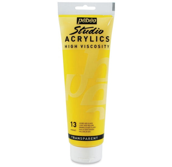Acrylique hv - studio - 250ml - jaune clair azo
