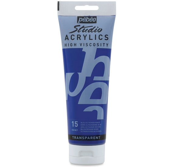 Acrylic hv - studio - 250ml - ultramarine blue