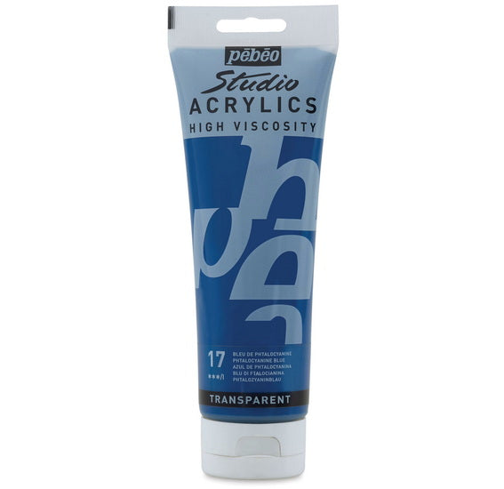 Acrylic hv - studio - 250ml - phthalo blue
