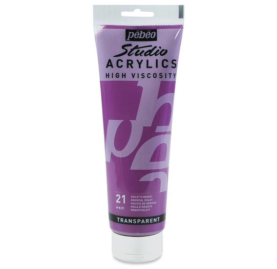 Acrylic hv - studio - 250ml - oriental violet