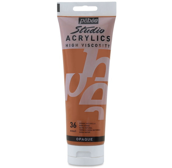 Acrylic hv - studio - 250ml - raw sienna