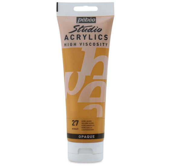 Acrylic hv - studio - 250ml - yellow ochre