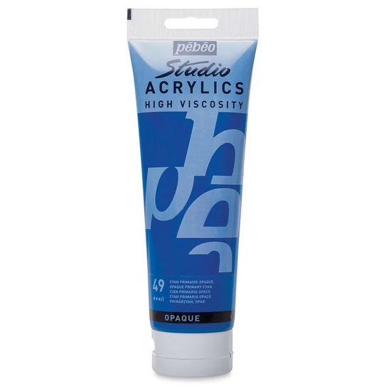 Acrylic hv - studio - 250ml - primary cyan