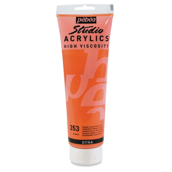 Acrylic hv - studio - 250ml - iridescent yellow orange