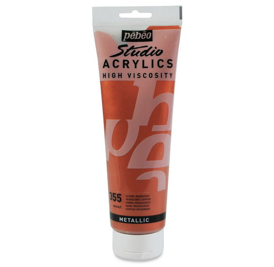 Acrylic hv - studio - 250ml - iridescent copper