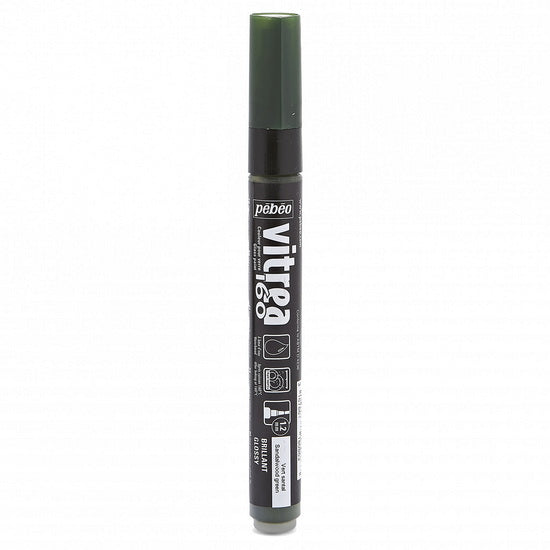 Glass marker - vitrea 160 - sandalwood green gloss