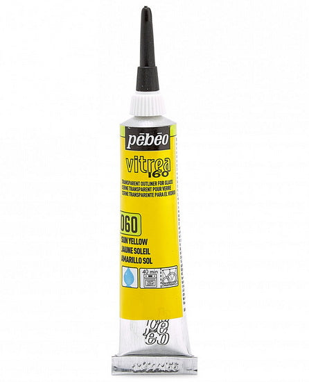 Relief outliner - vitrea 160 - 20ml - sun yellow