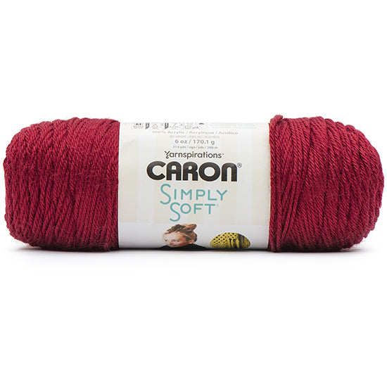Fil simply soft #4 - 170gr - rouge automne