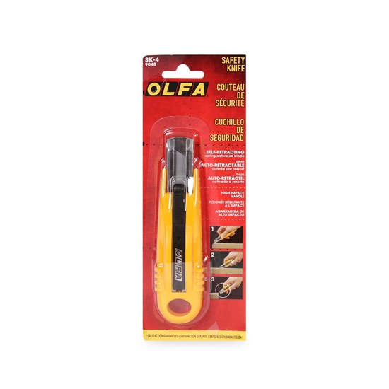 Safety Knife with Retractable Blade