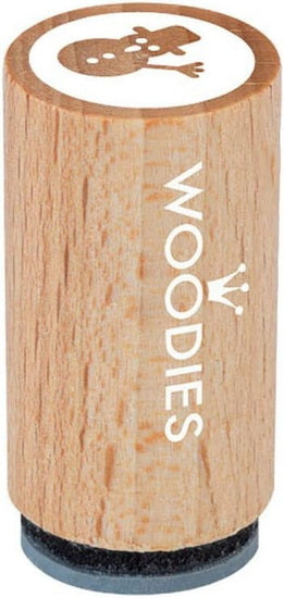 Mini Woodies Stamp – Snowman 1