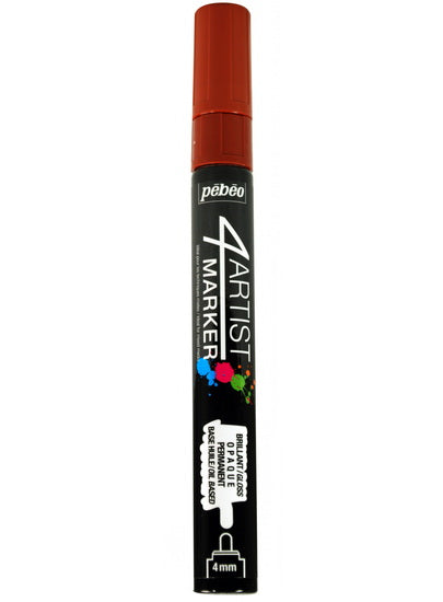 Marqueur huile - 4artist - 4mm- marron