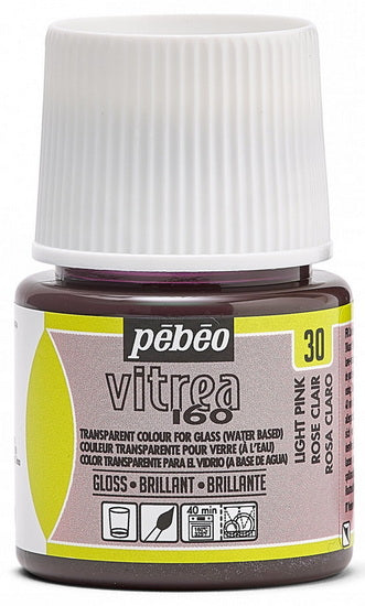 Glass paint - vitrea 160 - 45ml - light pink