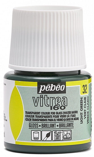 Glass paint - vitrea 160 - 45ml - light green