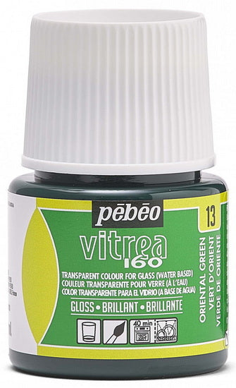 Glass paint - vitrea 160 - 45ml - orient green