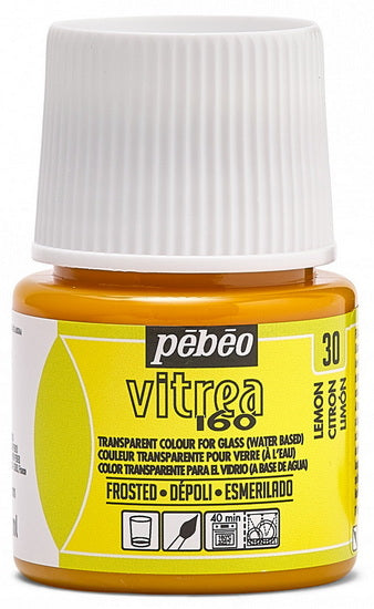 Glass paint - vitrea 160 - 45ml - lemon
