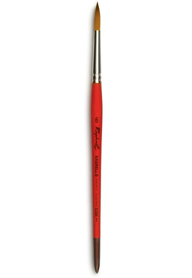 Watercolor brush - synthetic - kaërell - round #6