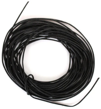 Leather cord - 1mm - 5m