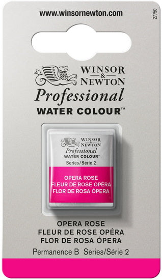 Watercolour half pan - opera rose - s2