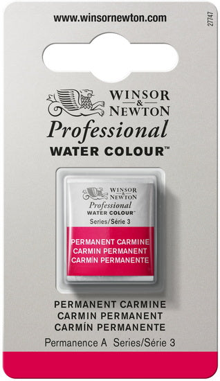 Watercolour half pan - permanent carmine - s3