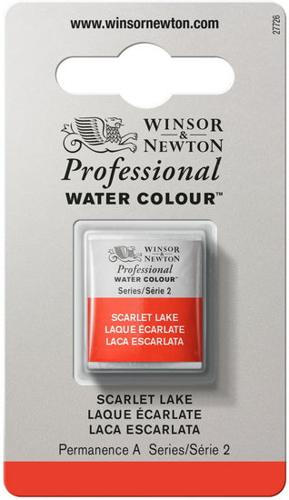 Aquarelle demi-godet - laque écarlate - s2