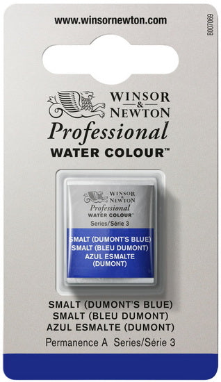 Watercolour half pan - smalt dumont's blue - s3