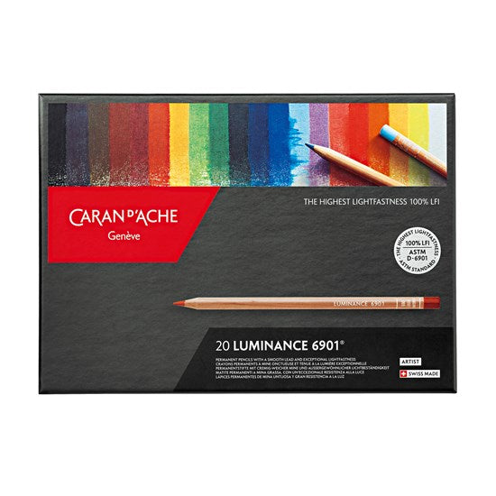 Ens. 20 crayons de couleur Luminance 6901