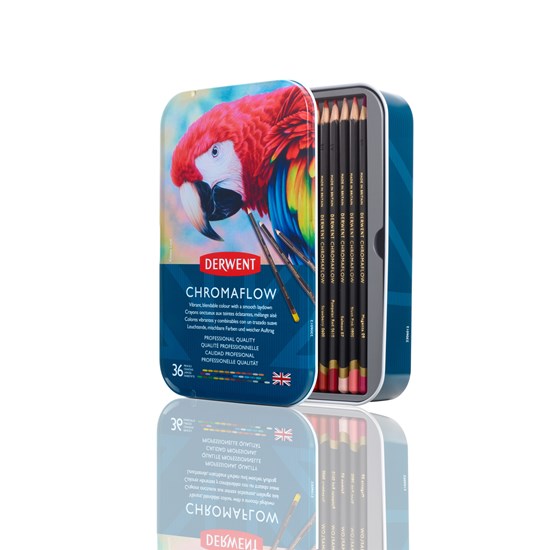 Ens. 36 crayons de couleur Chromaflow