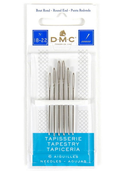 Embroidery needles set sizes 18-22 (6)