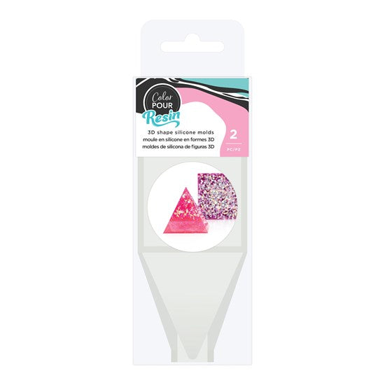 2-Pack Silicone Moulds - 3D Shapes