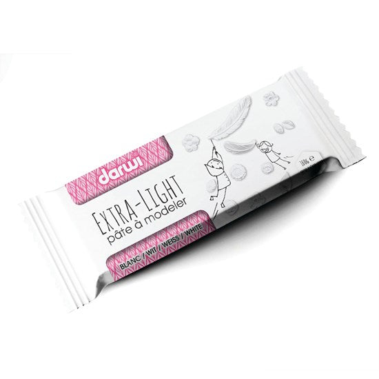Pâte à modeler autodurcissante darwi extra light - 160 g