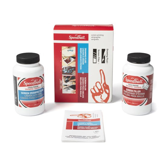 Set. screen filler & drawing fluid - 8oz (2)