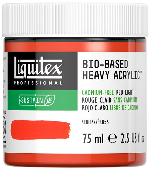 Bio hb acrylic - 2.5oz - cadmium free red light - s5