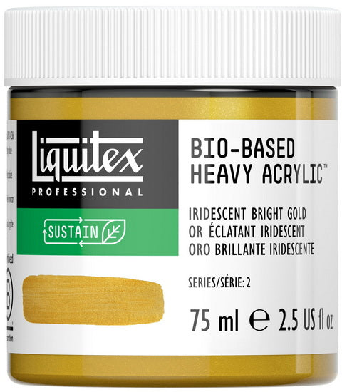 Bio hb acrylic - 2.5oz - iridescent bright gold - s2