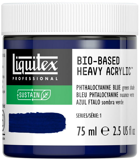 Bio hb acrylic - 2.5oz - phthalocyanine blue green shade - s1