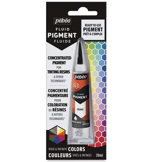 Resin fluid pigment - 20ml - orange