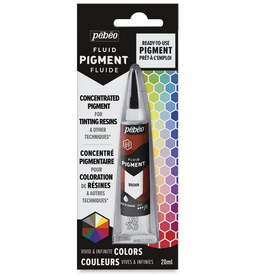 Resin fluid pigment - 20ml - brown