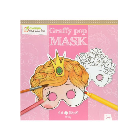 Graffy pop mask - filles