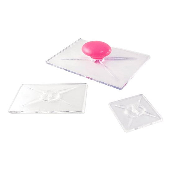 3 Pads for transparent stamp