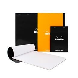 Rhodia Notepad-dotPad - BLACK - 5.8 X 8.3 INCHES