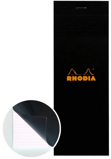 Rhodia Notepad-Lined - ORANGE - 210 X 297 MILLIMETERS