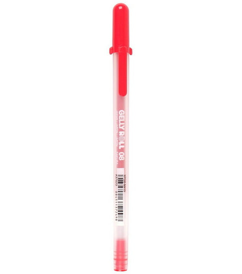 Gel pen gelly roll 0.4mm red