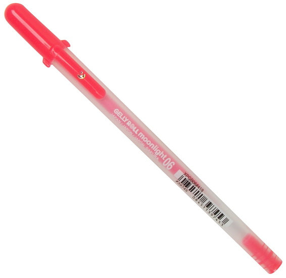 Gel pen gelly roll moonlight 0.3mm fluorescent red