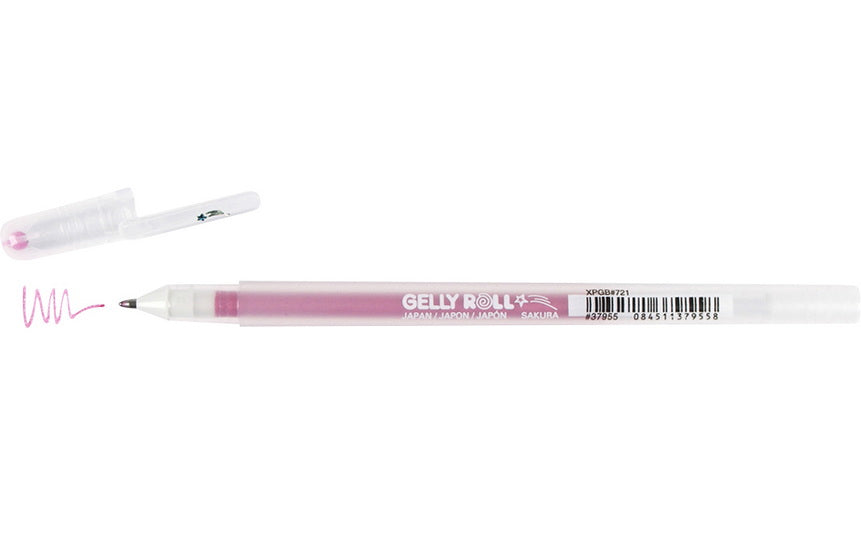 Stylo gel gelly roll stardust 0.5mm rose