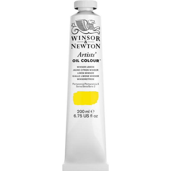 Artist oil - 200ml - winsor lemon - s2