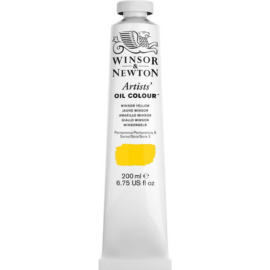 Artist oil - 200ml - winsor yellow - s2