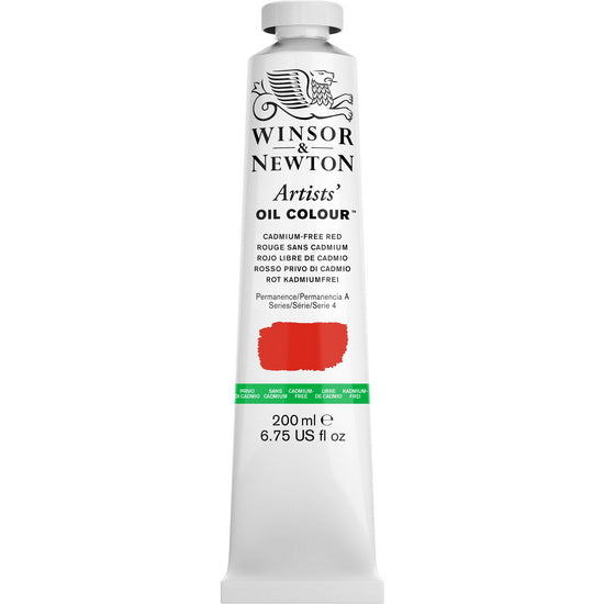 Huile artiste - 200ml - rouge sans cadmium - s4