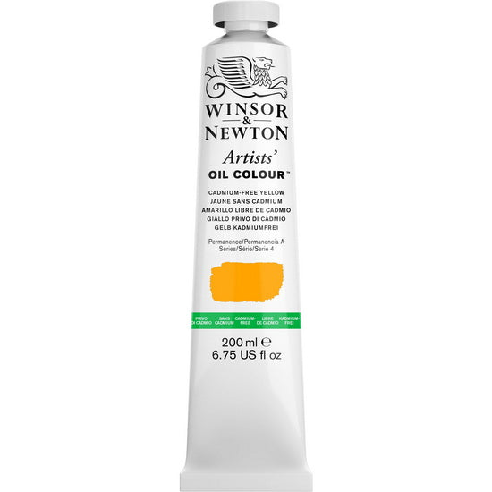 Artist oil - 200ml - cadmium-free yellow - s4